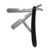 Verceys Classic old school razor Professional Salon Folding Black Razor Ustra Stainless Steel Straight Edge Barber Razor For Men view 1