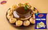 Anu Pani Puri Papad - 900g | Golappa | Phuckha | Gupchup | Ready to Fry or Microwave | Instant Panipuri Pellets | Golgappe Packet Readymade view 2
