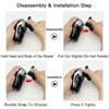 Tiklean Men's Electric Shaver Replacement Heads 5 Head Fiveblade For Men Shaver Wet & Dry Compatible Waterproof Multi FunctionalDT1 view 4
