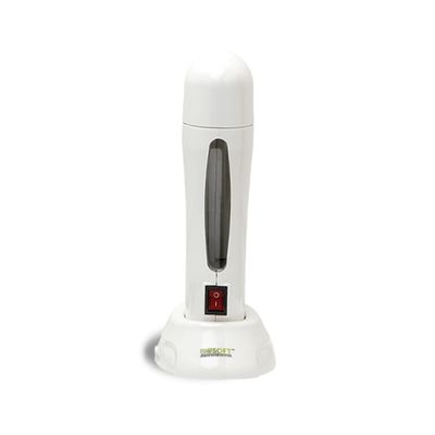 Biosoft Roll On Wax Heater | Fast Heating Capacity For 100ml Hair Removal Refills | Roll-On Depilatory Wax Heater Machine | One Touch Wax Heater Machine for Smooth & Quick Hair Waxing - White