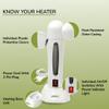 Biosoft Roll On Wax Heater | Fast Heating Capacity For 100ml Hair Removal Refills | Roll-On Depilatory Wax Heater Machine | One Touch Wax Heater Machine for Smooth & Quick Hair Waxing - White view 2