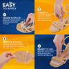 Succure 2 Pair Metatarsal Pads for Women & Men's - Ball of Foot Cushions for Women High Heel - Helps with Pain Instantly - 0.12in Thick Mortons Neuroma Inserts - Soft Foot Pads Ball of Foot Pain view 2