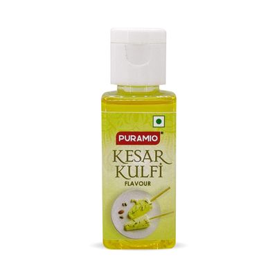 Puramio Kesar Kulfi - Concentrated Flavour, 50 ml