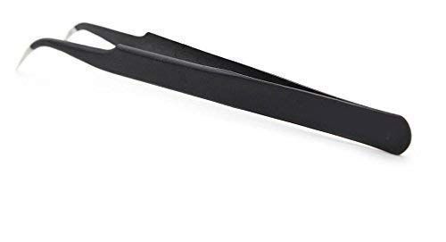 Aadvay ESD Antistatic Non-Magnetic Curved Bent Tip Tweezer