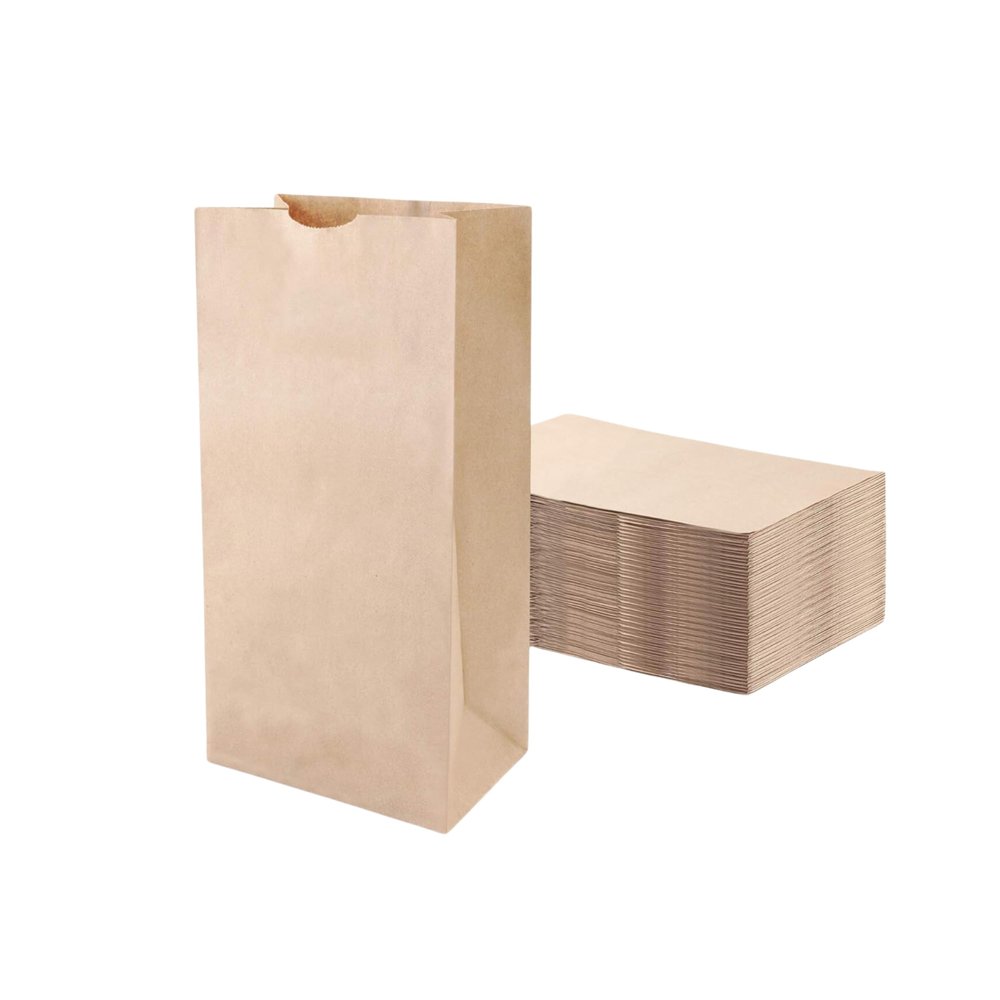 Perfect Stix - Brown Bag 2-100 2lb Brown Paper Bags - Pack of 100ct, Brown Bags
