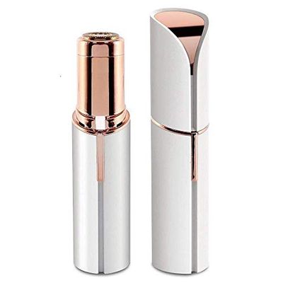 Sunshine Enterprise Women's Painless Face Hair Remover Machine for Upper Lip, Chin, Eyebrow (Rose Gold)