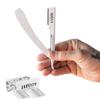 Barber Straight Razor - Stainless Steel Straight Edge Razor with 10 Derby Premium Blades (White) view 1