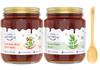 Farm Naturelle Raw Natural Honey 700g | Glass Bottle | 100% Pure Unprocessed & Natural Honey | Ayurvedic & Rich in Vitamins and Minerals | Helps Boost Immunity view 1