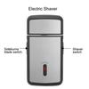 USB Rechargeable Electric Shaver, Professional Mini Men Beard Shaver, Stainless Steel Blade Rustproof and Durable view 3