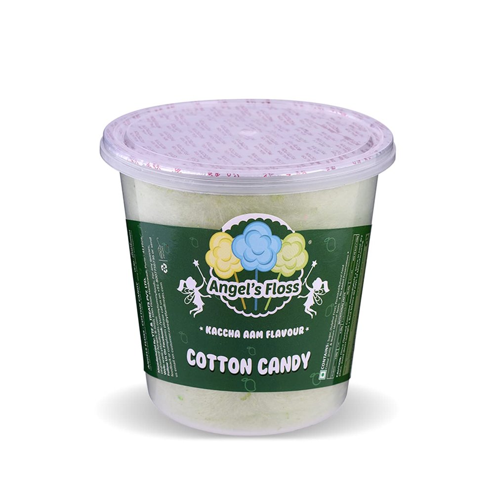 Angels Floss Cotton Candy's/Candy Floss/Buddhi Ke Baal (Kaccha Aam, Pack of 4 Units)