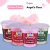 Angels Floss Cotton Candy's/Candy Floss/Buddhi Ke Baal (Mix Flavours, Pack of 4 Units) view 2