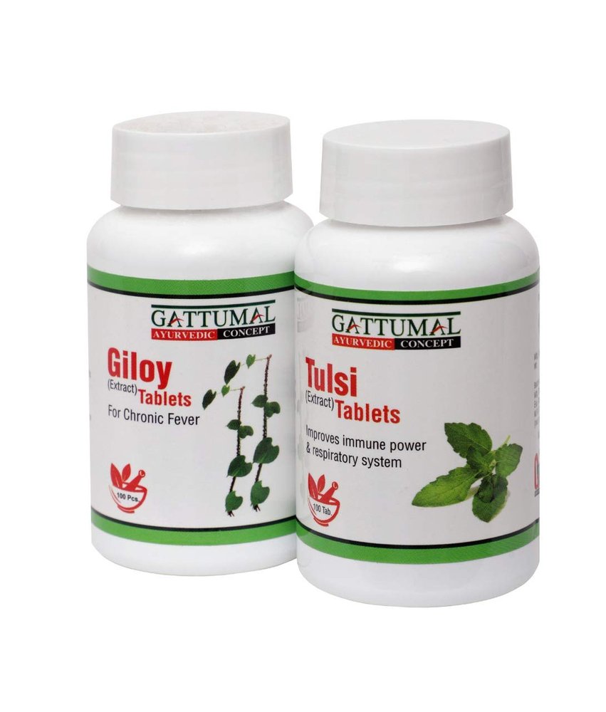 GATTUMAL GILOY-TULSI Tablets 500mg (100 tabs each)