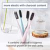 WANGTA Toothbrush 4pcs, Twice as Wide as Regular Brush Head, More Comfortable and Easier Brushing (Black Brush) view 3