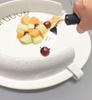 Plate Food Guard for Parkinson Patient, Clip-On Spill Prevention Scooping Food Dining Aid Assistant, Eating Easier for Disabled, Elderly, Handicapped and Stroke view 2
