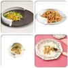Plate Food Guard for Parkinson Patient, Clip-On Spill Prevention Scooping Food Dining Aid Assistant, Eating Easier for Disabled, Elderly, Handicapped and Stroke view 4