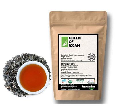 Assamica Agro Queen of Assam Tea Leaves_50g