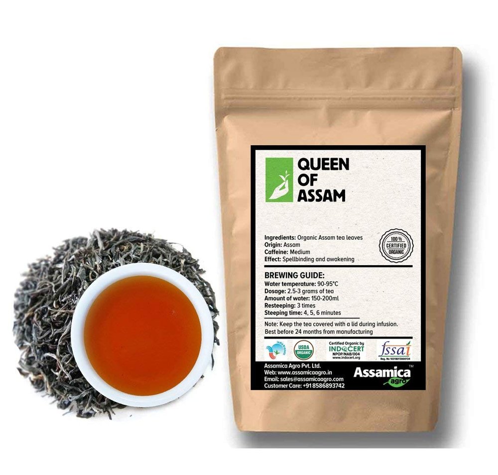 Assamica Agro Queen of Assam Tea Leaves_50g