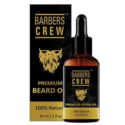 BARBERS CREW Premium Beard Growth Oil, 30ml