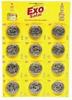 Exo stainless Steel multipurpose scrubber Combo Set (Pack of 12) view 1