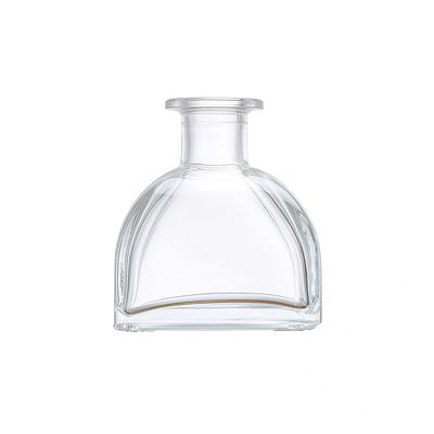 1PCS Clear Empty Glass Diffuser Bottle Reed Diffuser Refill Replacement Aroma Dispenser Diffusers Vase Storage Container Fragrance Accessories for Aroma Essential Oil DIY Home Use