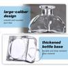 1PCS Clear Empty Glass Diffuser Bottle Reed Diffuser Refill Replacement Aroma Dispenser Diffusers Vase Storage Container Fragrance Accessories for Aroma Essential Oil DIY Home Use view 3