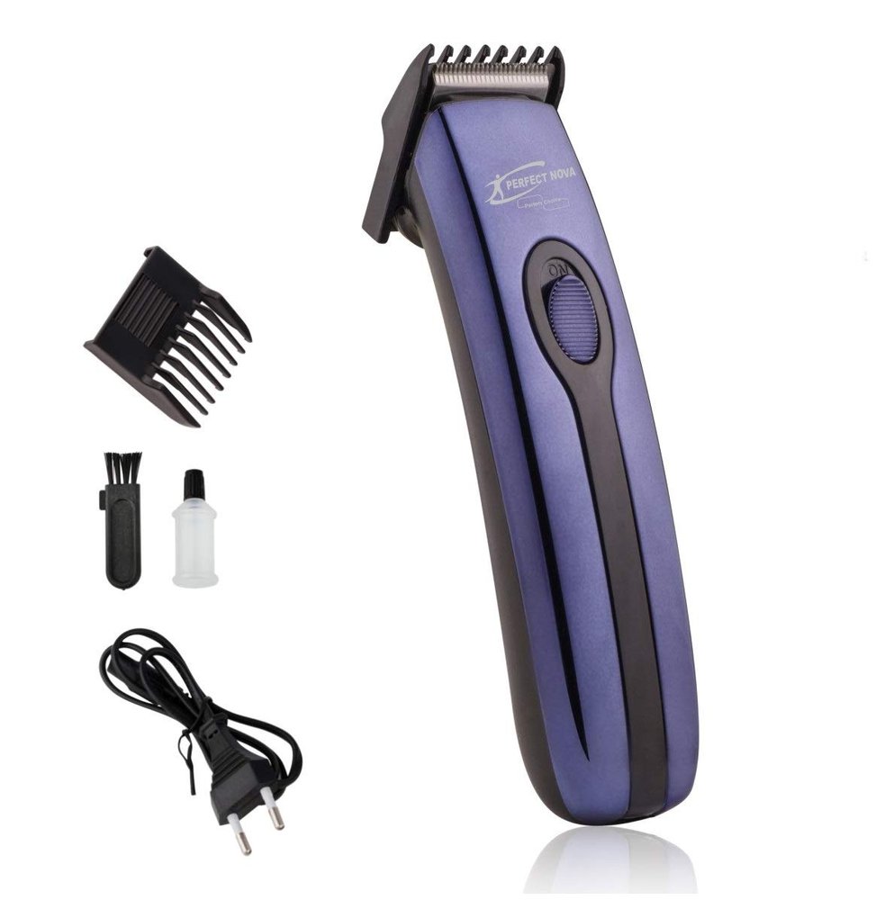 Perfect Nova (Device Of Man) PN-209 Runtime: 45 Min Trimmer For Men (Blue)