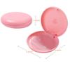 (2 Pack) Retainer Case,Solid Orthodontic Retainer Case-Pink view 3