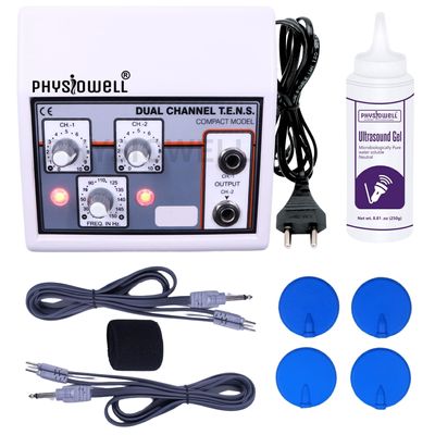 Physiowell Transcutaneous Electrical Nerve Stimulation Tens Machine for Physiotherapy Electrotherapy for Pain Relief