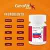 Geofit Multivitamin Tablets Pack of 2 (60 Tablets) For Men with Vitamin C, E, and A, Protein,Ginseng Extract Helps in Maintain Body Weight, Immune System & Healthy Skin view 3
