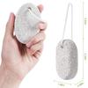 2PCS Natural Pumice Stone for Feet - Asqraqo Lava Pedicure Tools Hard Skin Callus Remover for Feet and Hands - Natural Foot File Exfoliation to Remove Dead Skin, and Callusess view 2