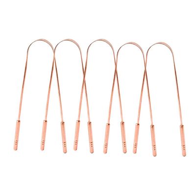 NURPI COPPER PREMIUM DESIGN TONGUE CLEANER pack of 5