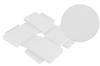 NEXT ANGLE STOREMART Body Wax Strips for Hair Removal Waxing Strips for Face | Legs | Underarms | Facial Eyebrow | Disposable Large Size Strip (White) (PACK OF 480) view 4