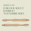 Plus Ultra Bamboo Travel Case for Adult Toothbrushes view 3