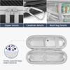 Yinke Electric Toothbrush Travel Case for Philips Sonicare & Braun Oral-B/Oral B Pro with Accessories Storage, Protective Hard Cover Portable Storage Bag (Black) view 3