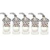 ConStore 5pcs 8ml Hanging Perfume Aromatherapy Bottle Diffuser Glass Essential Oil Scent Diffuser Refillable Perfume Bottle Empty Fragrance Aromatherapy Bottle (Gold) view 2