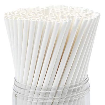 KURUPPATH Group Premium Paper Straws (Pack of 500) - 8 MM