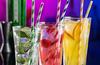 Esstraw - Printed Paper Drinking Straw - Yellow Stripe view 3