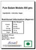 Ghasitaram Gifts Ganesha Chaturthi Gift Sweets - Pure Badam Modaks 800 GMS view 2