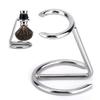 Brush Holder, Standard Size Shave Brush Holder, Stainless Steel For Daily Shaving And Barber Tool for Salon view 1