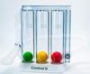 Control D Spirometer 3 Ball Lung Exerciser, Hygenic, Washable Respiratory Exerciser Respirometer,Pack of 1,Multicolor view 1