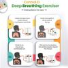 Control D Spirometer 3 Ball Lung Exerciser, Hygenic, Washable Respiratory Exerciser Respirometer,Pack of 1,Multicolor view 2