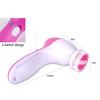 5 in 1 Face Facial Exfoliator Electric Massage Machine Care & Cleansing Cleanser Massager Kit For Smoothing Body Beauty Skin Cleaner facial massager machine for face view 3