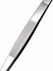 Chenshuo Long Handle Stainless Steel Straight and Curved Tweezers Nippers,Silver,2 Pieces view 2