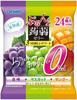 Orihiro Purunto Fruit Jelly with Natural fruit content (20gm x 24pc, Calorie 0 (Grapes+Muscat+Mango)) view 1