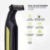 Havells ST7000 Rechargeable Dual-Blade Shimmer (Shaver cum Trimmer) with 3 Trimm + Havells BT5100C Micro USB rechargeable Beard & Moustache Trimmer with hypoallerg view 4