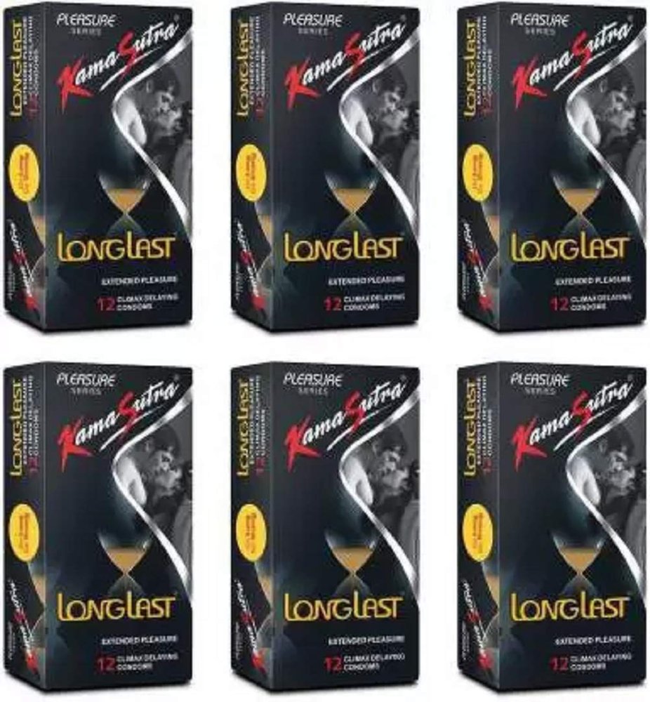 KamaSutra Honeymoon Pack Condom (Pack of 6, 72S)