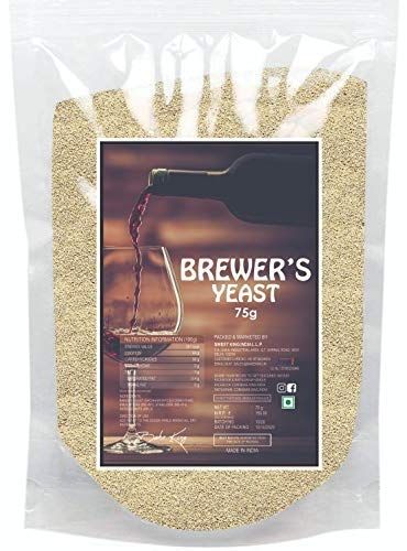 GOODRICH Brewer's Yeast 75gm | Yeast for Making Wine | All Purpose Dry Yeast 75G