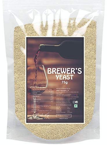 GOODRICH Brewer's Yeast 75gm | Yeast for Making Wine | All Purpose Dry Yeast 75G
