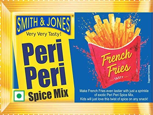 Smith & Jones Peri Peri Spice Mix Masala - Pack of 20
