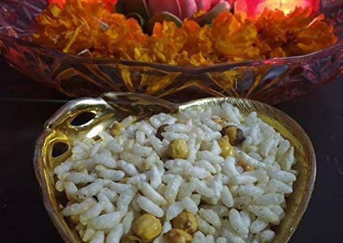 Organic nature Rice Puffed Mix Chana Pack of 200 gram